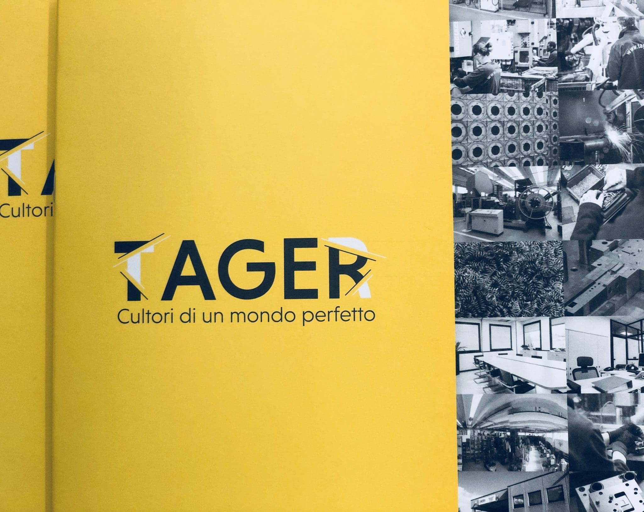 Realizzazione di una Brochure aziendale per aziendale di brescia: Tager